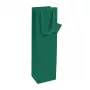 Gift wrap bag Sigel GT502 Green 100mm x 80mm x 350mm