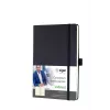 Weekly appointment book Sigel CO701 Hardcover 192 pages Black