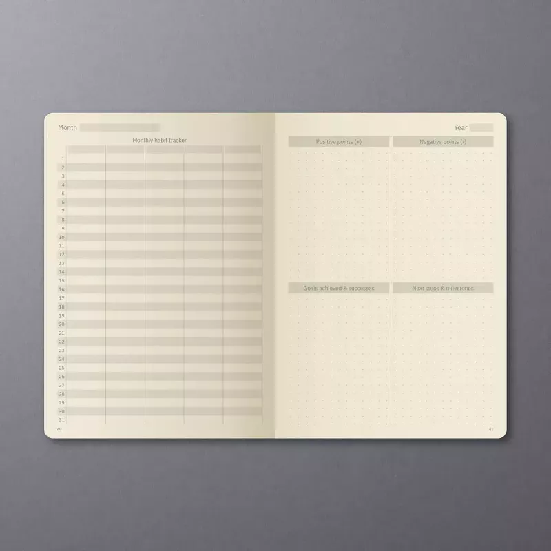 Weekly appointment book Sigel CO701 Hardcover 192 pages Black