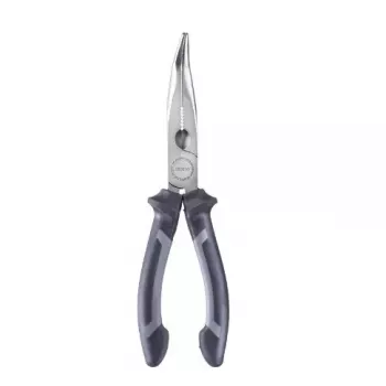 Bent nose pliers KWB 382610 Chromium-vanadium steel Grey 20 cm