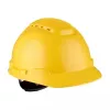 3M H700N-GU Plastic Yellow Unisex Safety Helmet 350g