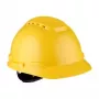 3M H700N-GU Plastic Yellow Unisex Safety Helmet 350g