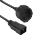 Power Cord ACT C20 CEE 7/3 black 0.2 m 230V 16A