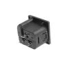 ACT C19 IEC Lock Net Entree (1x outlet) - black, PA195015BK, C19, Black, Red, Female, Straight, Thermoplastic, 2000 V