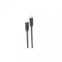 USB cable ShiverPeaks BS13-63155 USB4 Gen 3x2 1.5 m USB C Black