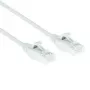ACT White 7 meter LSZH U/UTP CAT6 datacenter slimline patch cable snagless with RJ45 connectors