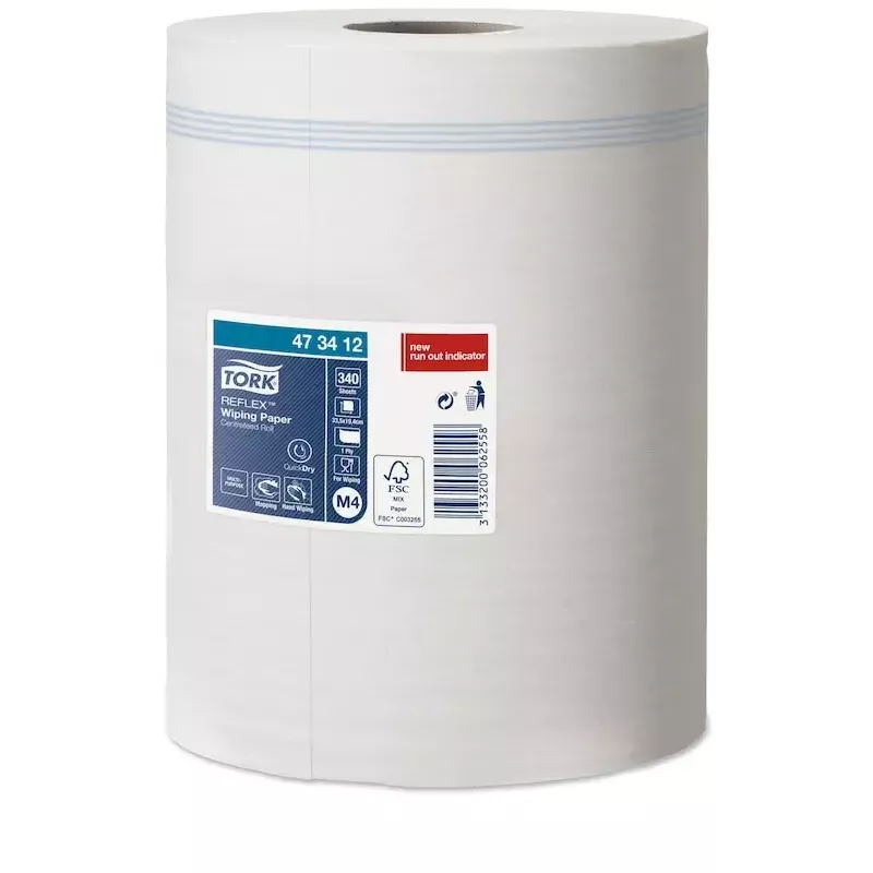 Paper Towels Tork 473412 340 Sheets White 113.9 m