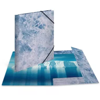 Conventional file folder Herma 19773 Cardboard Blue A4