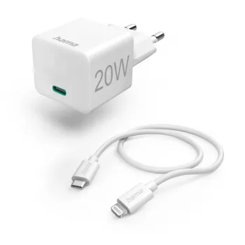 Hama 00125124 mobile device charger Smartphone, Tablet White AC Fast charging Indoor