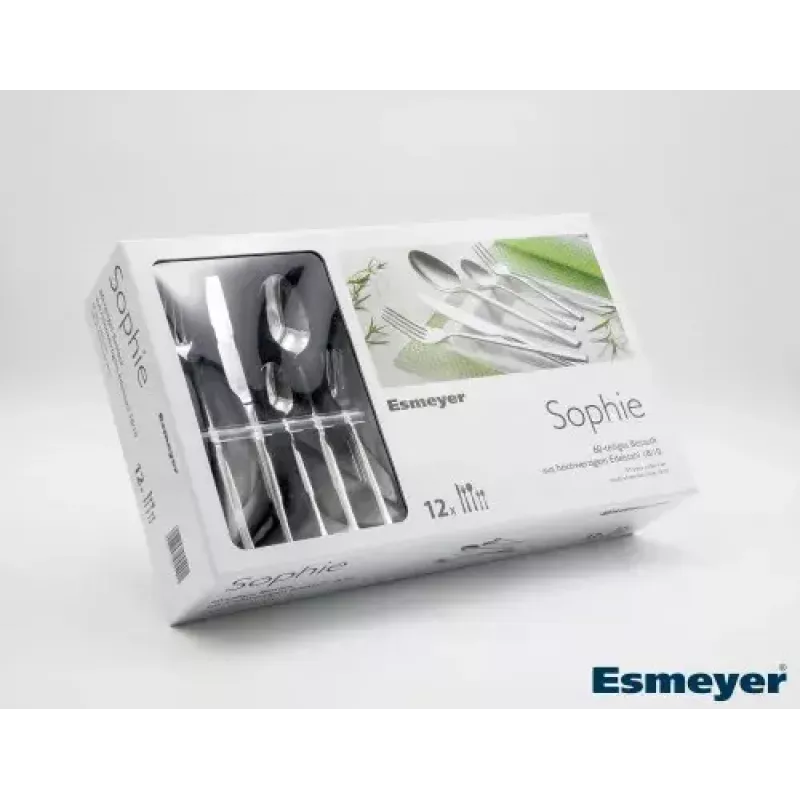Knife/cutlery case set Esmeyer SOPHIE 60 pcs Stainless steel