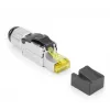 ACT Field termination plug RJ45 CAT6A shielded, toolless, 4PPoE 100W
