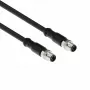 ACT Industrial 3.00 meters Sensor cable M8A 4-pin male to M8A 4-pin male, Ultraflex Xtreme TPE cable, shielded