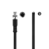 ACT Industrial 3.00 meters Sensor cable M8A 4-pin male to open end, Ultraflex Xtreme TPE cable, shielded