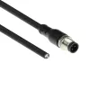 ACT Industrial 1.50 meters Sensor cable M12A 4-pin male to open end Superflex Xtreme TPE cable, shielded