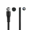 ACT Industrial 3.00 meters Sensor cable M12A 4-pin female to open end Superflex Xtreme TPE cable, shielded