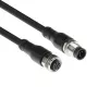 ACT Industrial 1.50 meters Sensor cable M12A 5-pin male to M12A 5-pin female, Superflex Xtreme TPE cable, shielded