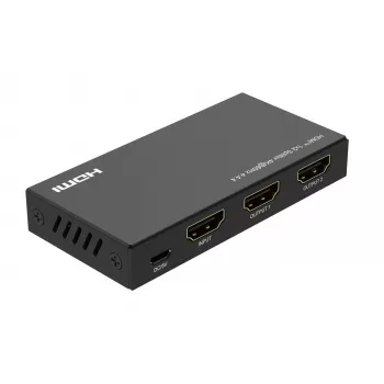 HDMI Splitter Microconnect MC-HDMISPLITTER0102-4K 4K Resolution Black