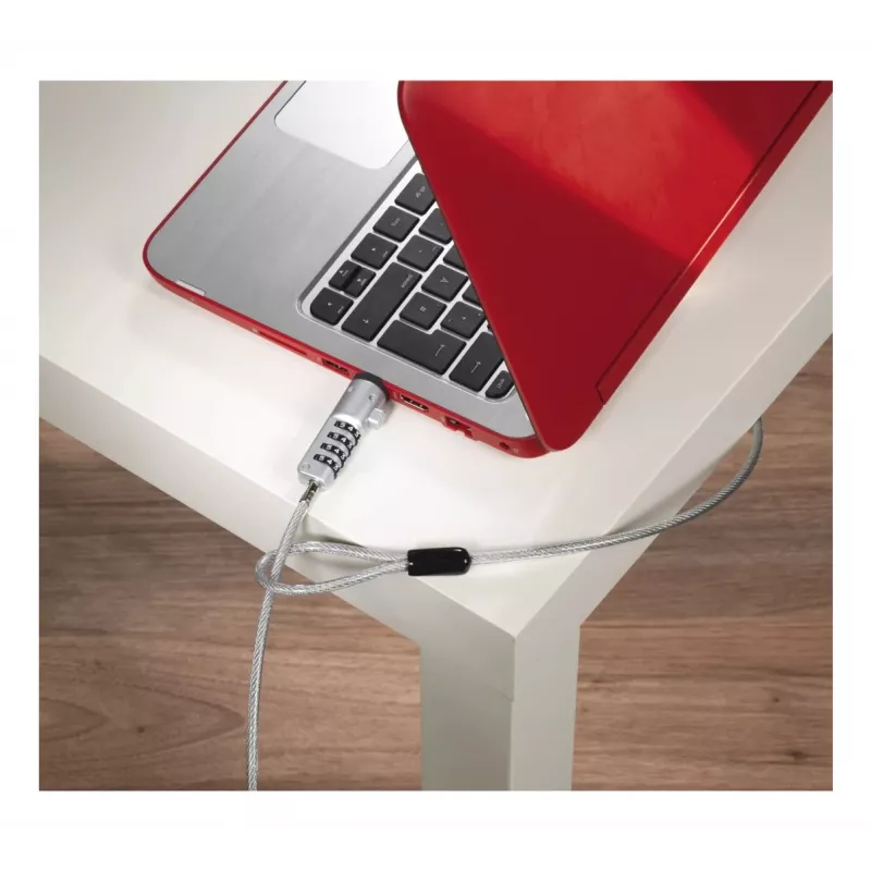 Hama USB cable lock Silver, Transparent 1.8 m
