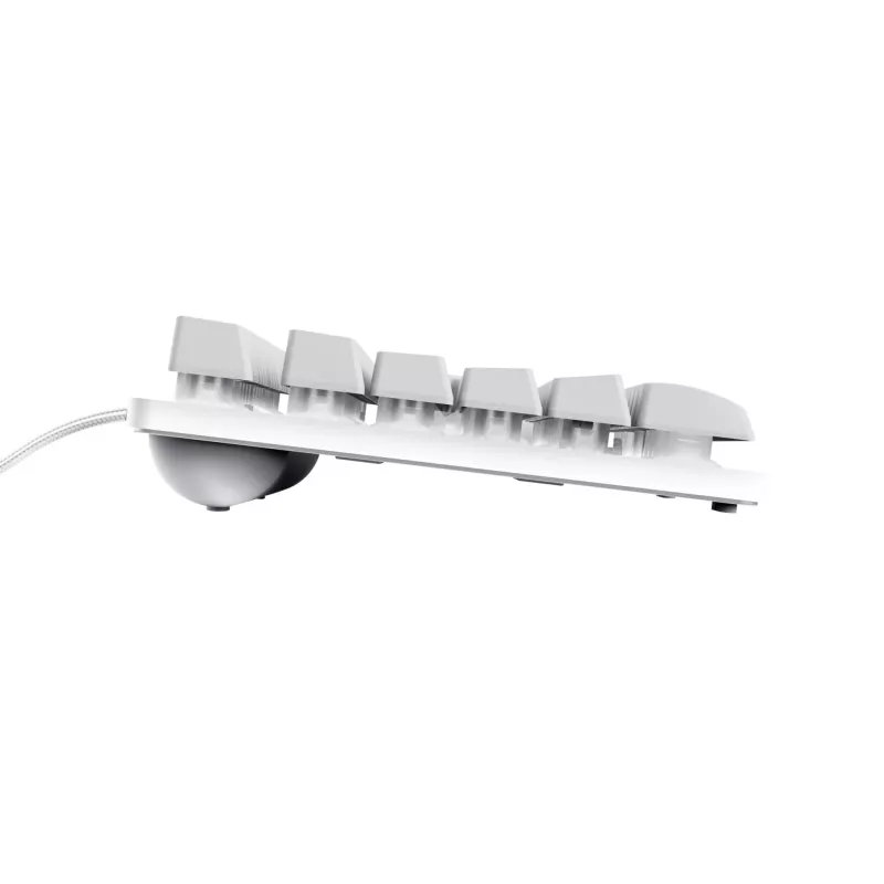 Trust GXT 833W Thado keyboard Gaming USB QWERTZ German White