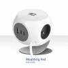 ACT AC2425 power extension 1.5 m 3 AC outlet(s) Indoor White