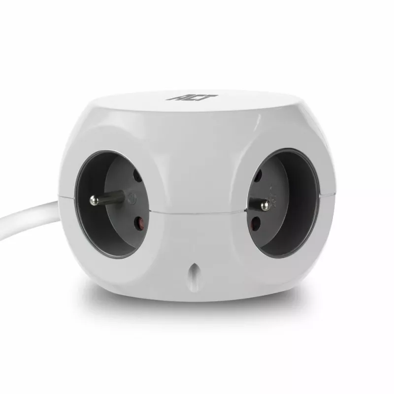 ACT AC2425 power extension 1.5 m 3 AC outlet(s) Indoor White
