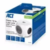 ACT AC2425 power extension 1.5 m 3 AC outlet(s) Indoor White