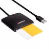 Lindy USB 2.0 Smart Card Reader, USB, Black, 1.2 m, 480 MB/s, 2 year(s), CE, Federal Communications Commission (FCC), REACH, RoHS