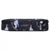 Herlitz Space Skater Soft Pencil Case Polyester Dark Blue White