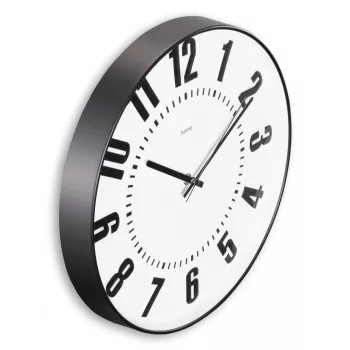 Hama Formentera Quartz clock Round Black, White