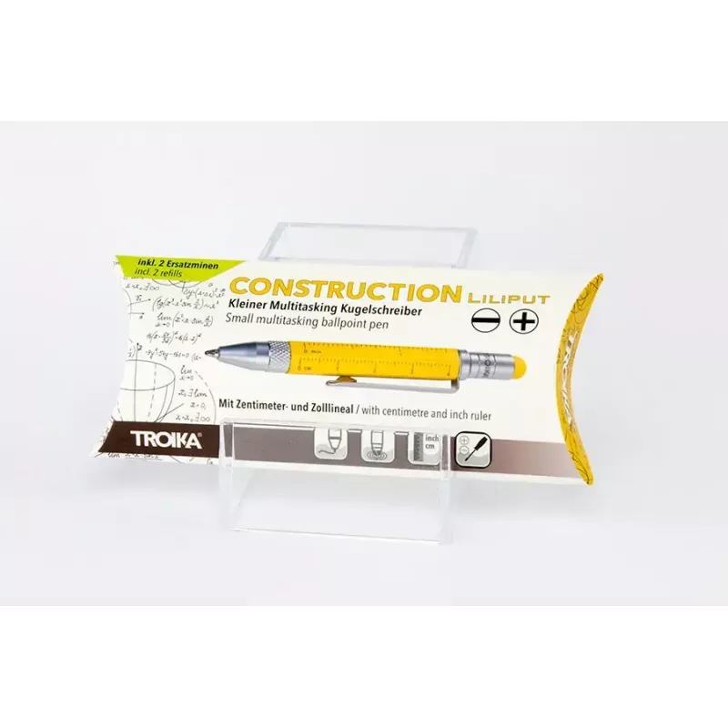 Technical pen set TROIKA PIP25/YE