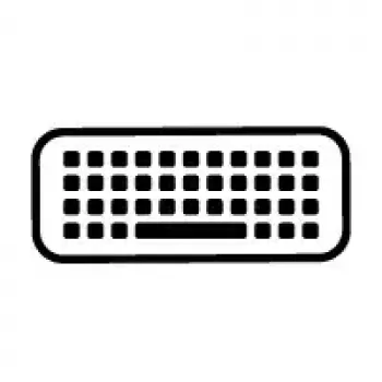 Wireless full-size membrane keyboard HP 220 — Black, RF 2.4 GHz, USB-A receiver, QWERTY, numeric keypad, AAA battery