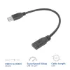 USB adapter ACT AC7460 USB A male to 24‑pin USB‑C female, 20 cm, 5 Gbps