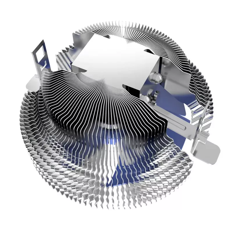 Cooling set PCCOOLER E90 Top-Blow CPU Cooler 8 cm 1000-2000 RPM Hydraulic Bearing Blue