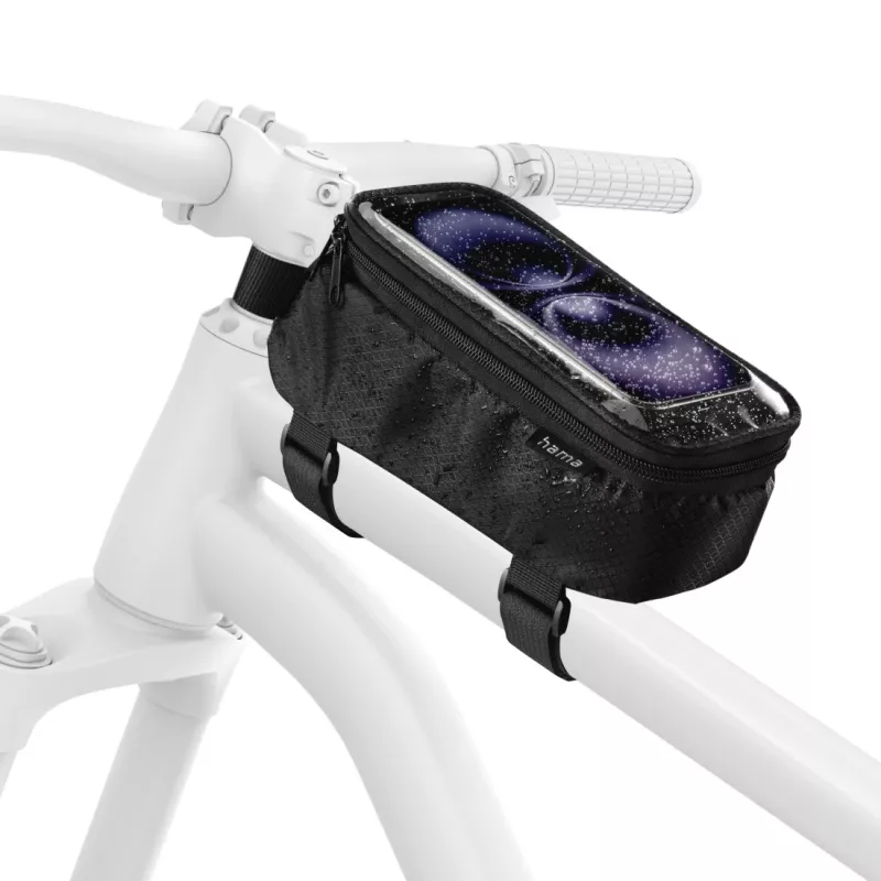Hama 00121353 bicycle bag/basket Frame 1.7 L Polyester Black