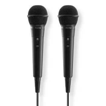 Hama Karaoke Black Karaoke microphone