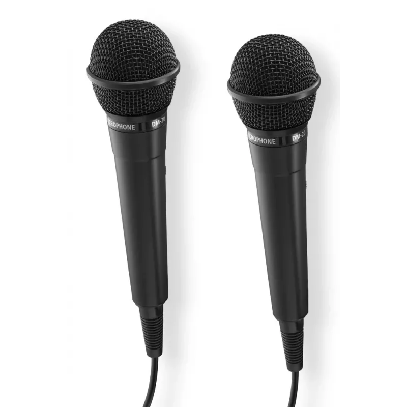 Hama Karaoke Black Karaoke microphone