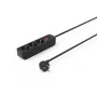 Hama 00223013 power extension 1.4 m 3 AC outlet(s) Indoor Black