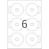 Self-adhesive labels HERMA CD Mini A4 Ø 78 mm