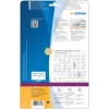 Self-adhesive labels HERMA CD Mini A4 Ø 78 mm