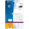 Self-adhesive printer label HERMA Video labels A4 78.7x46.6 mm