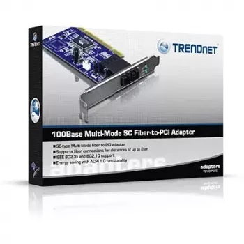 Fiber PCI Card Trendnet TE100-PCIFC 100Base Multi-Mode SC