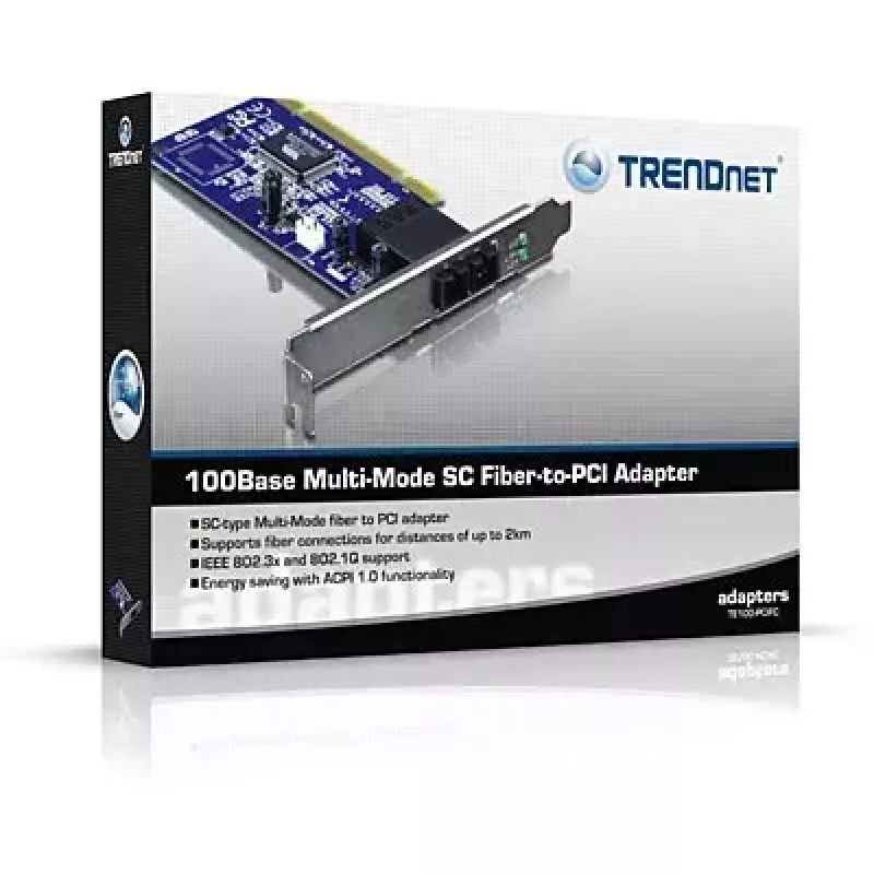 Fiber PCI Card Trendnet TE100-PCIFC 100Base Multi-Mode SC