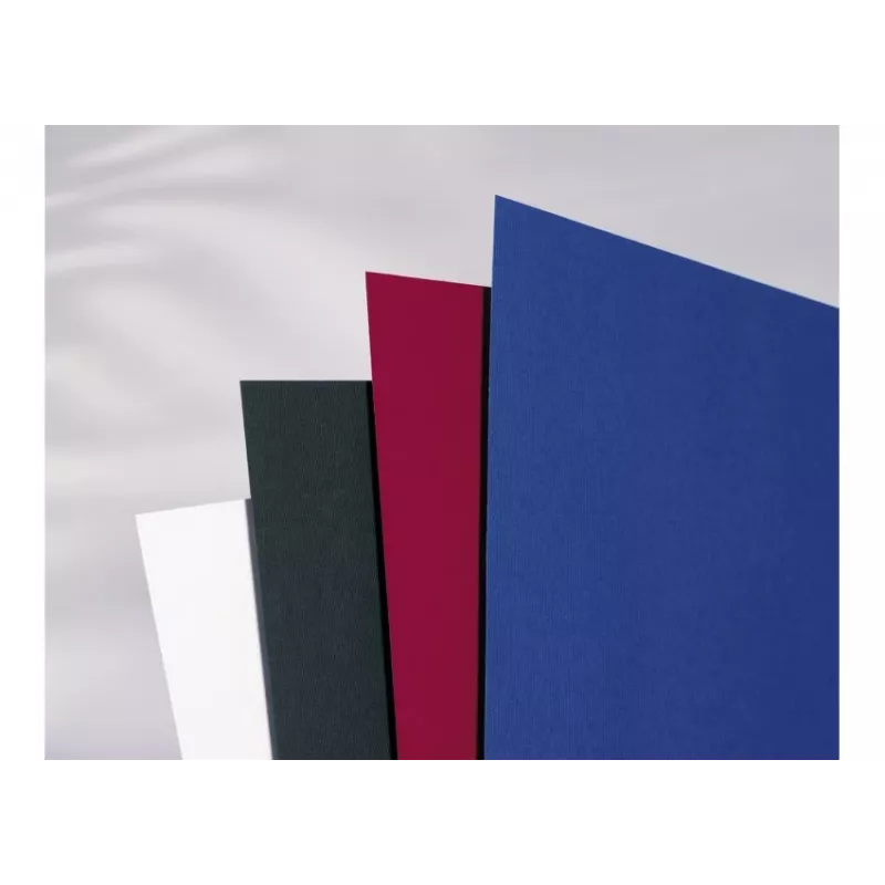 GBC LinenWeave Binding Covers 250gsm A4 Black (100), A4, Black, 100 sheets, 210 mm, 297 mm, 33 mm