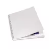 GBC LinenWeave Binding Covers 250gsm A4 White (100), A4, White, 100 pc(s)