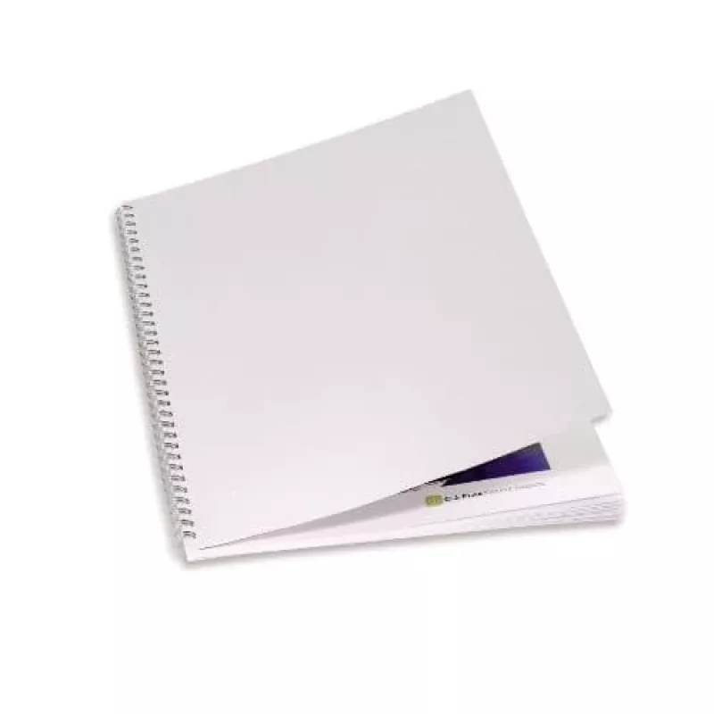 GBC LinenWeave Binding Covers 250gsm A4 White (100), A4, White, 100 pc(s)