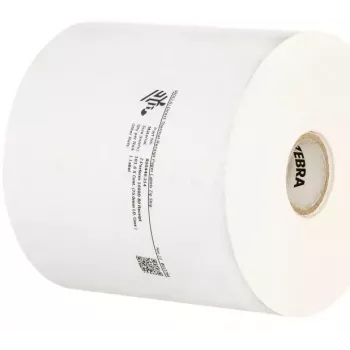 Continuous label Zebra Z-Peform 1000D White Permanent Adhesive