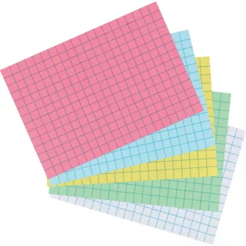 Index Card Herlitz 10901452 Green 100 pcs Squared Paper 170 g/m²