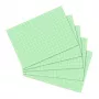 Index Card Herlitz 10901452 Green 100 pcs Squared Paper 170 g/m²