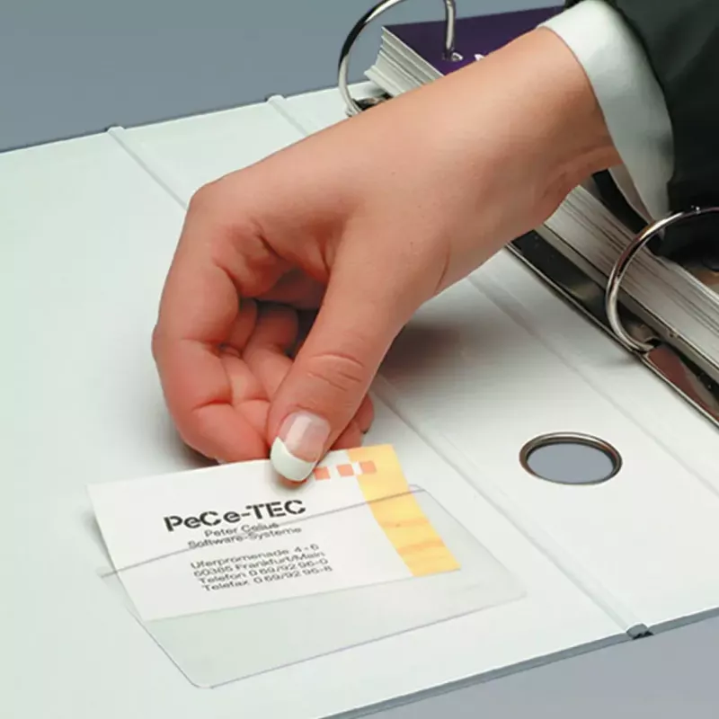 Card pocket Sigel VZ115 Transparent
