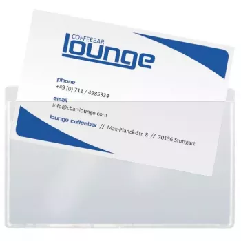 Card pocket Sigel VZ115 Transparent